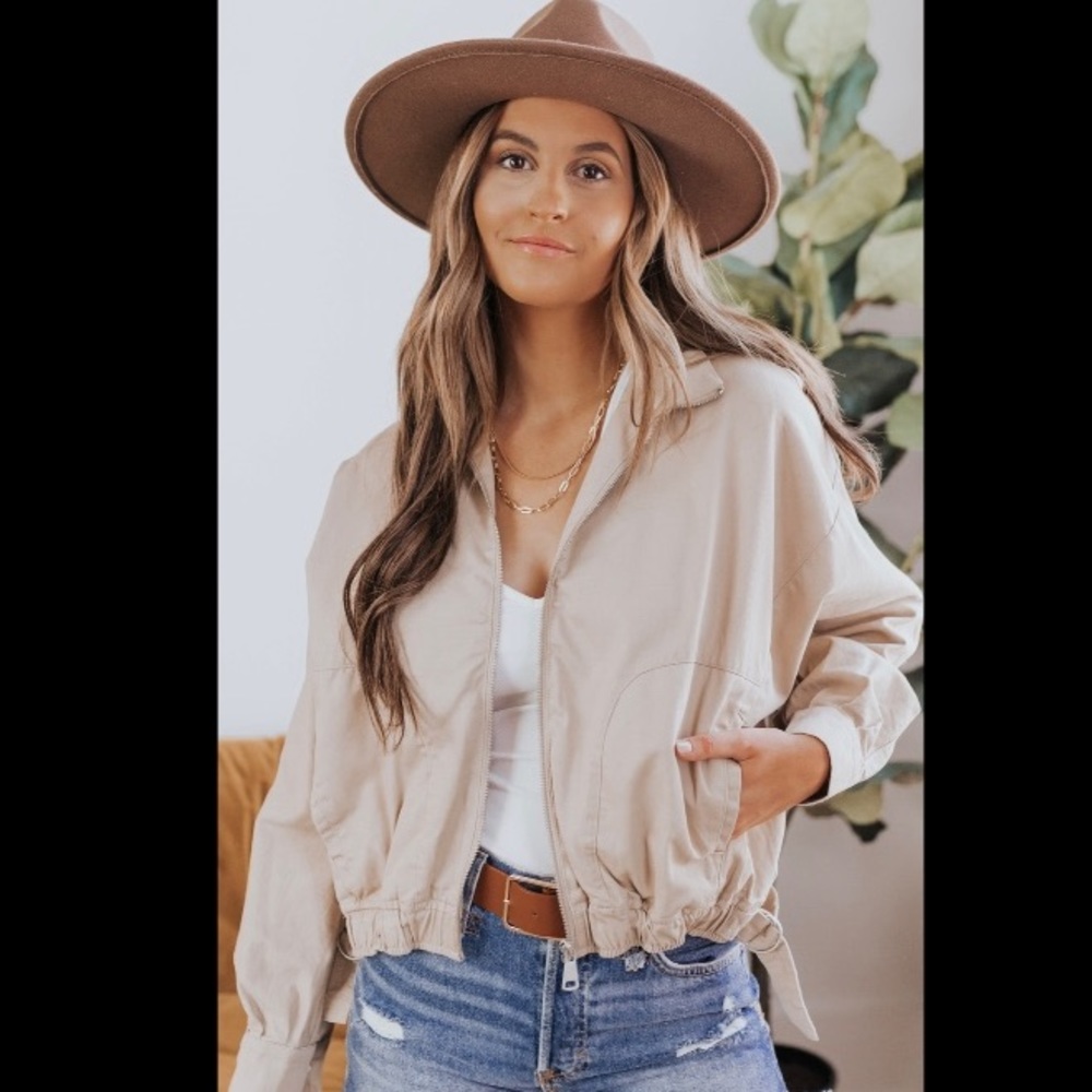 NWT: bomber jacket